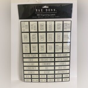 RAE DUNN ORGANIZING LABELS
